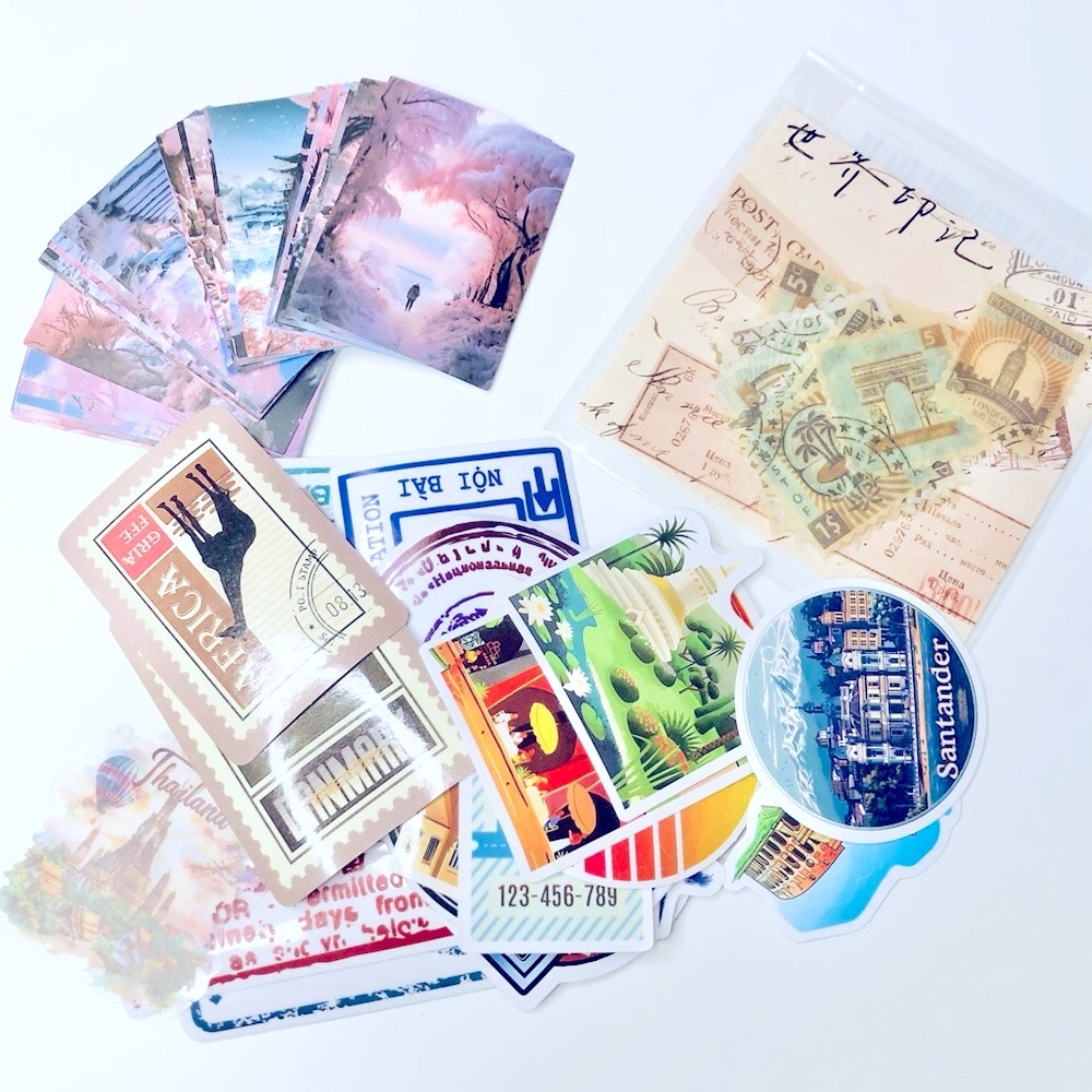 Travel Stickers - Set of 70